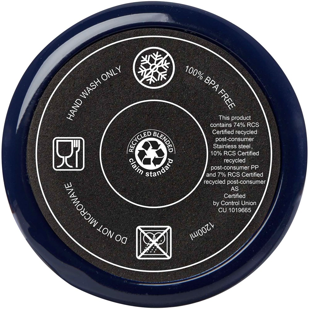 Melbourne 1200 ml RCS-zertifizierter Isolierbecher mit Strohhalm