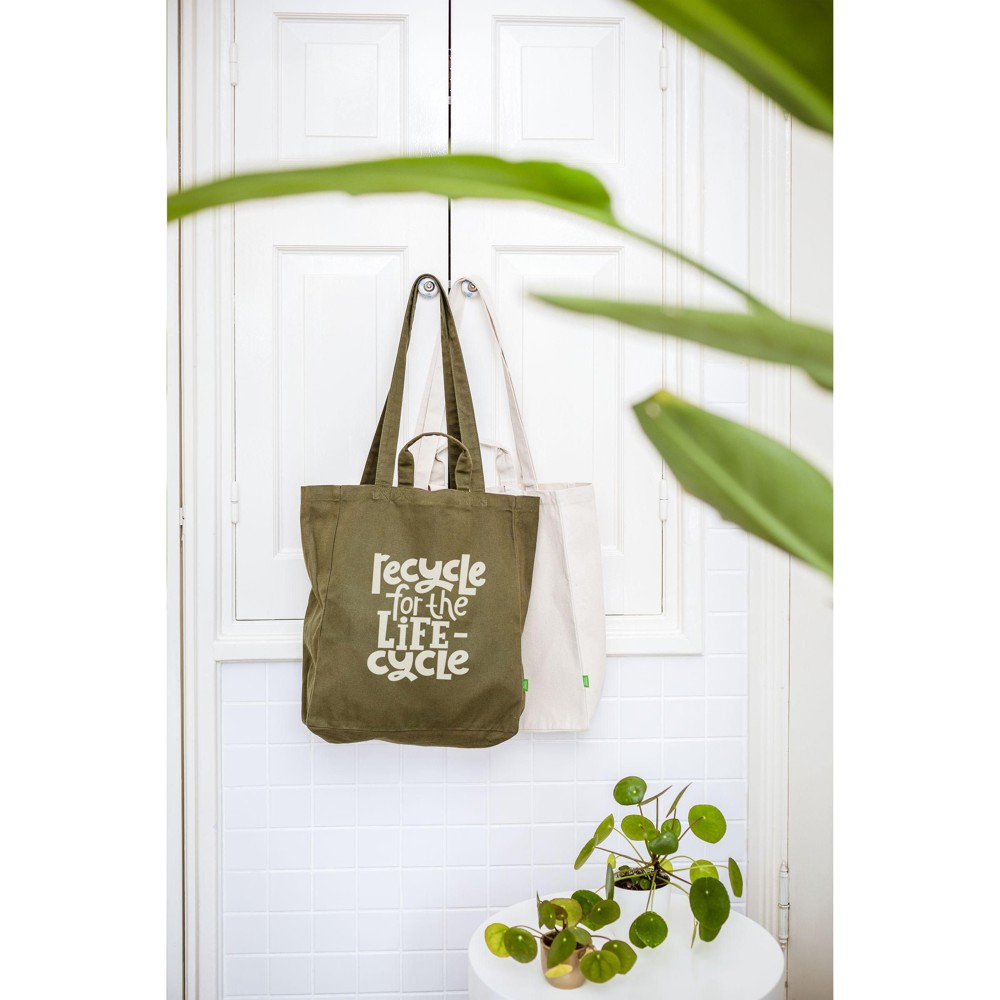 Organic Cotton Canvas Tote Bag (280g/m²) Tasche