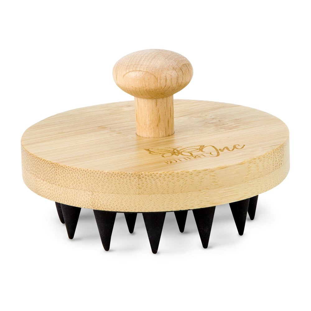 Massagebürste Scalp, Kopfhautbürste mit Silikonnoppen für Wellness-Kopfmassage