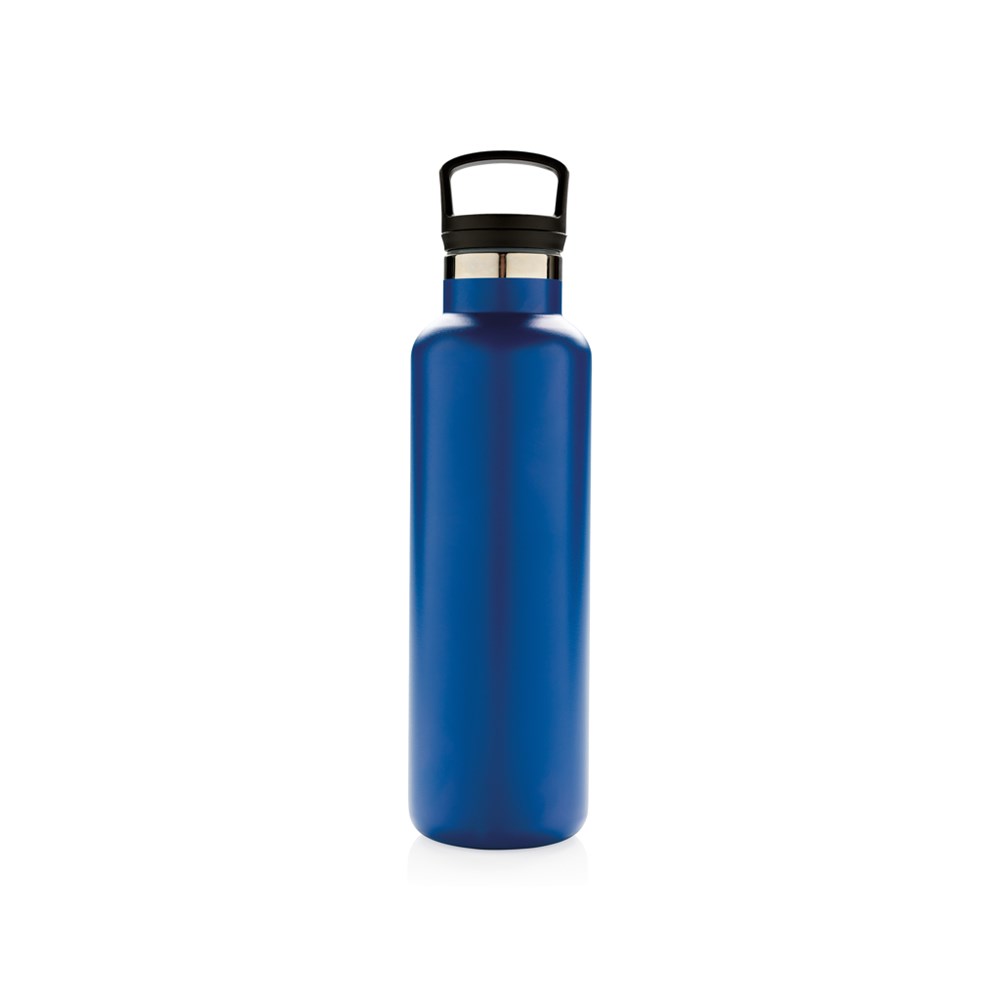 Auslaufsichere Vakuumflasche - blau (± PMS 288C)