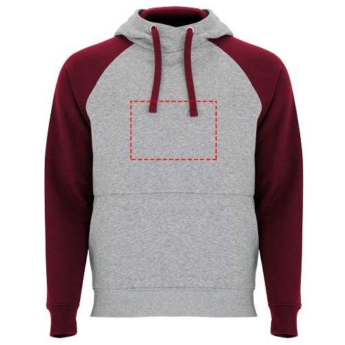 Badet 280 g/m² zweifarbiger Kapuzenpullover für Kinder