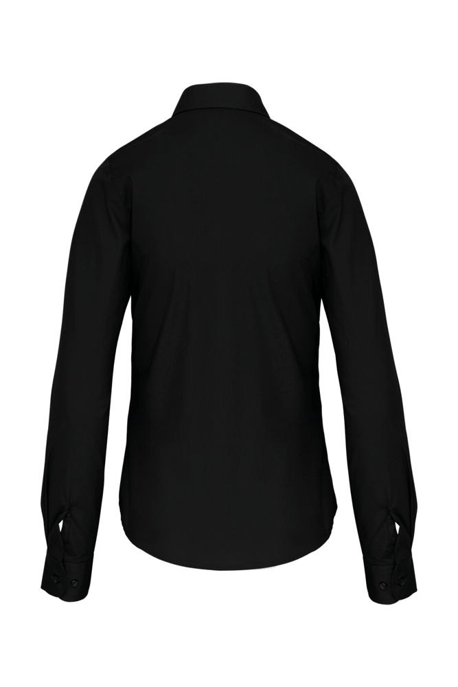 K542C - Damen Popelinebluse Langarm