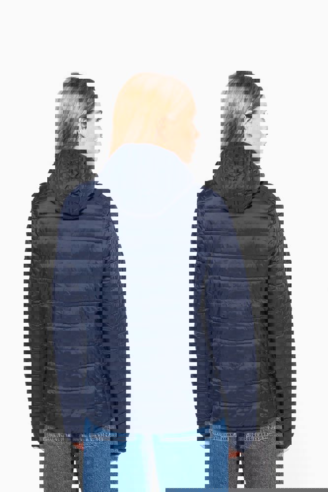K6111 - Leichte Damen-Steppjacke mit Kapuze K6111 - Leichte Damen-Steppjacke mit Kapuze