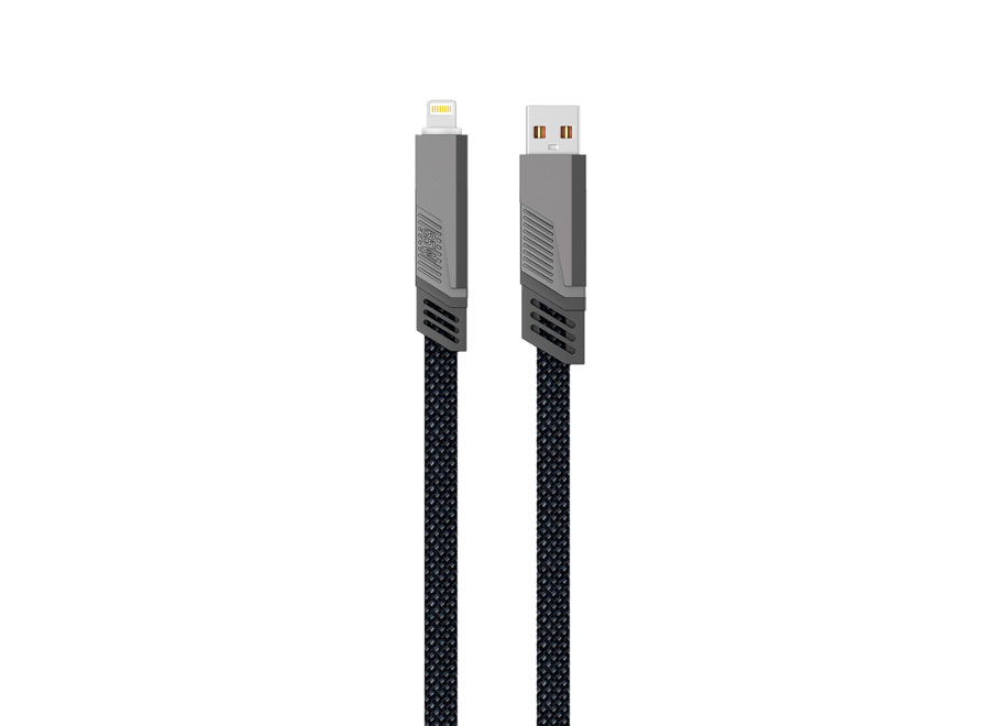 Universelles 4-in-1-Kabel 'Orlando', 1m, anthrazitgrau