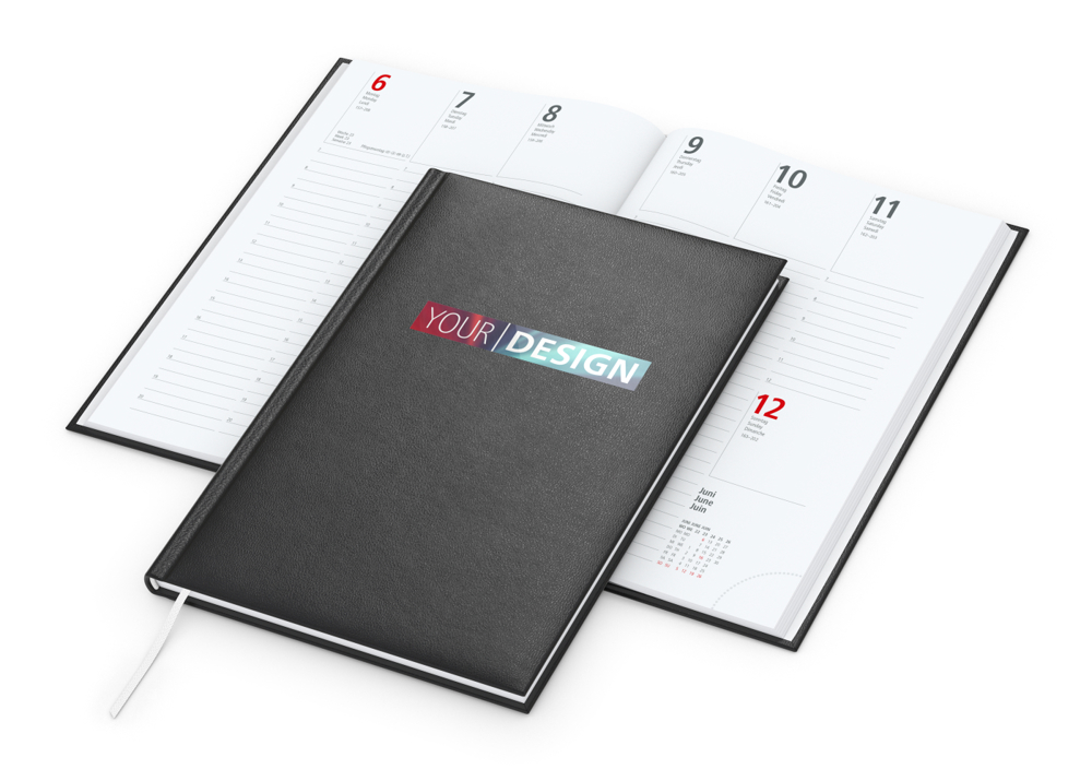 Wochenkalender Prestige Express, schwarz