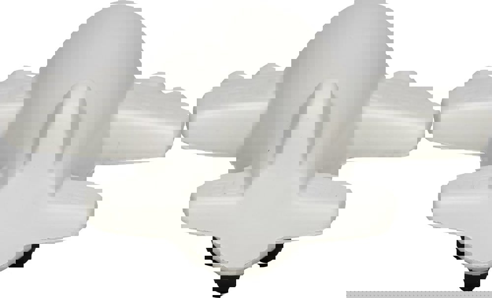 Flugzeug, grau, 10,0 cm