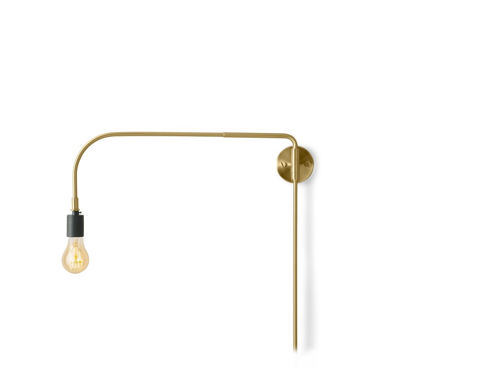 menu TRIBECA Warren Wall Lamp Brass Wandleuchte