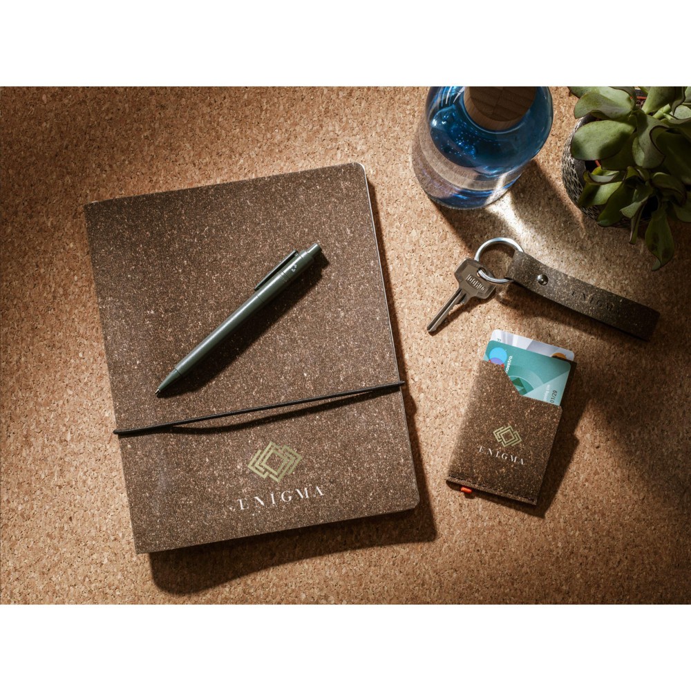 Recycled Leather Refillable Notebook A5 Notizbuch