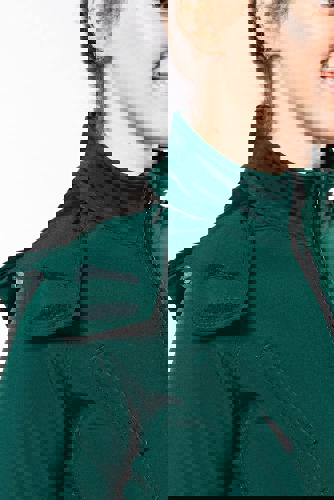 K414 - Damen Softshell-Jacke mit Abnehmbare Kapuze