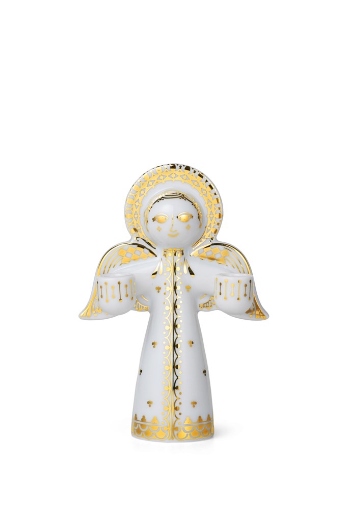 Bjoern Wiinblad Lucia Kerzenständer Gold