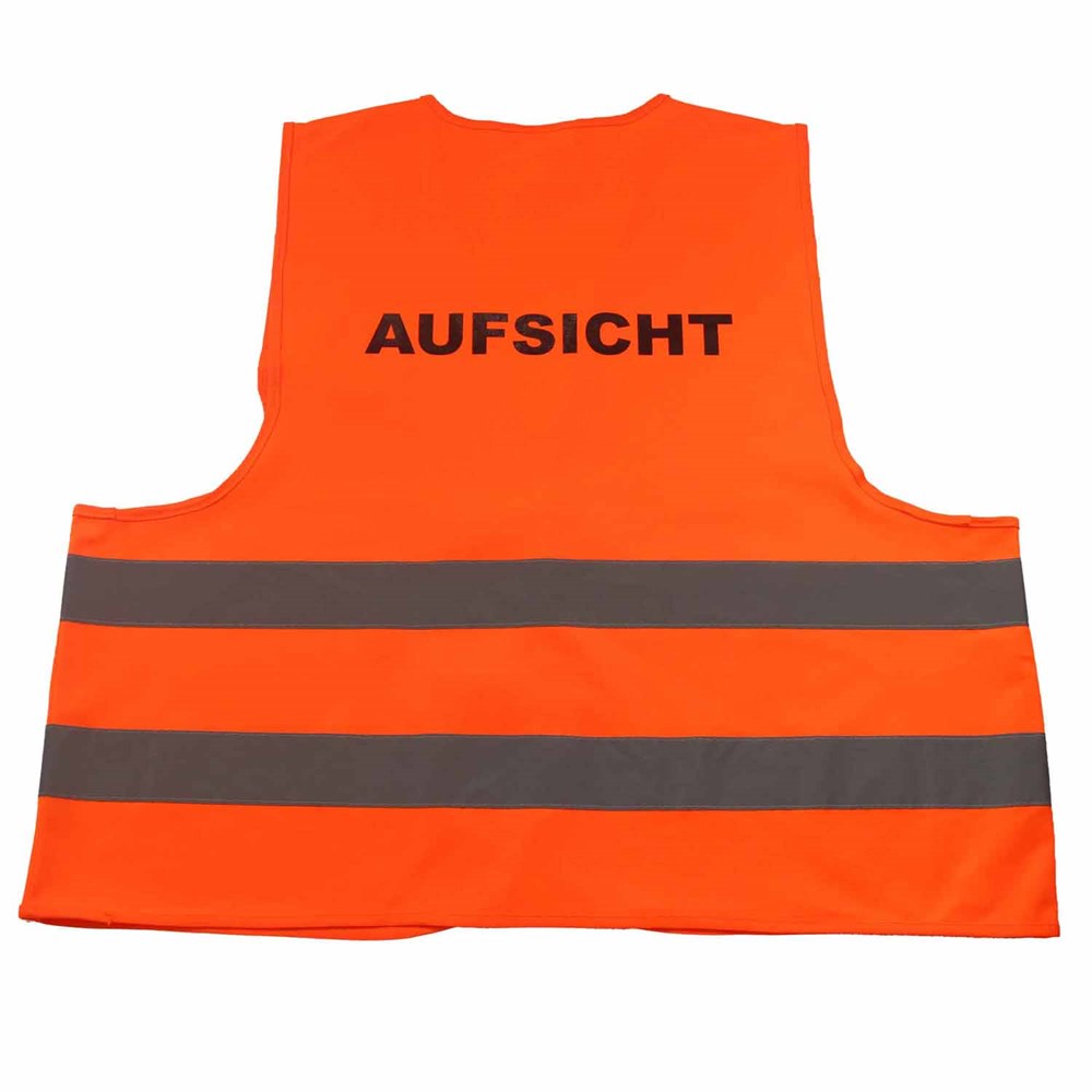 Qualitäts KFZ-Warnweste PREMIUM Aufsicht