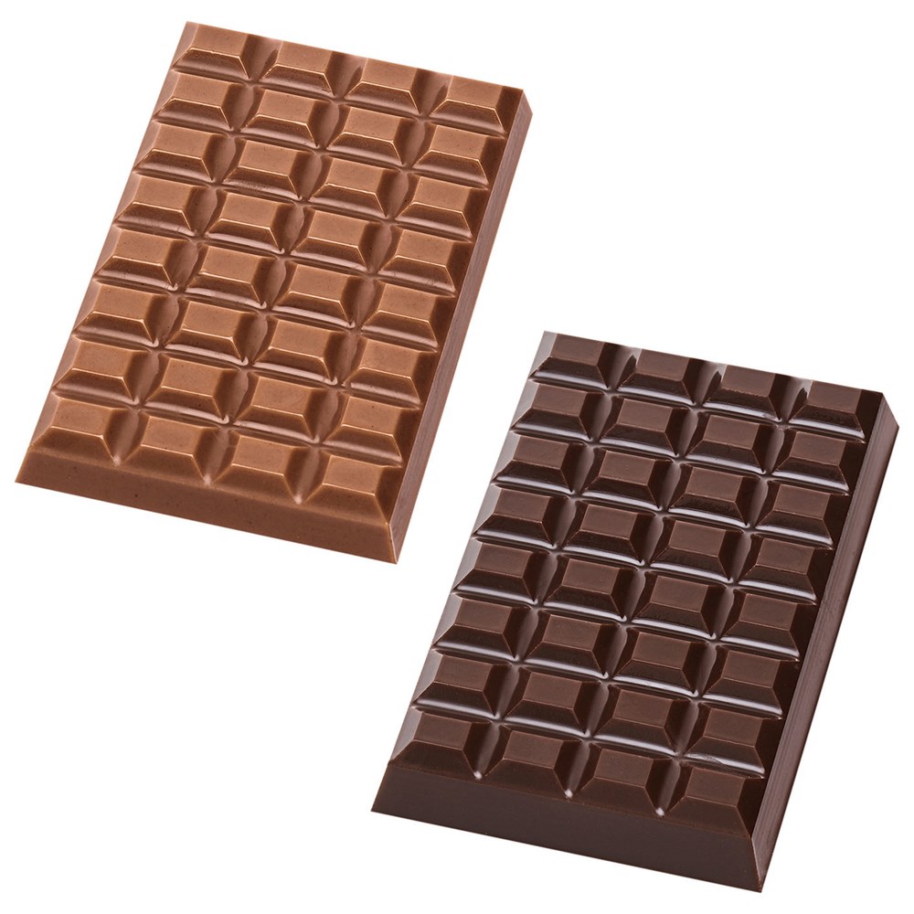 Schokolade 10 g Täfelchen 1 Stück  ,  Inhalt:  Callebaut Vollmilch