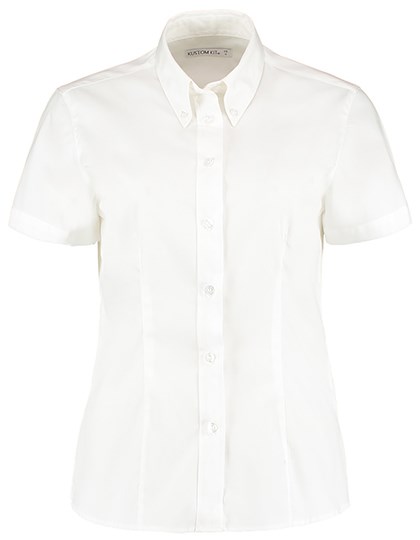 Kustom Kit - Women´s Tailored Fit Corporate Oxford Shirt Short Sleeve
