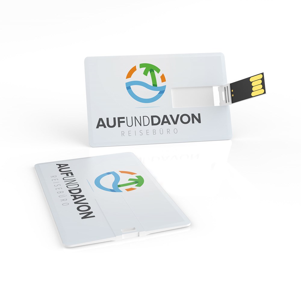 USB Kreditkarte Classic 512 MBweiß