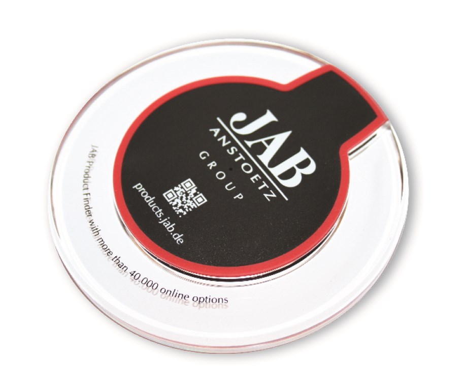 Induktionsladegerät "Wireless Charger Round" schwarz